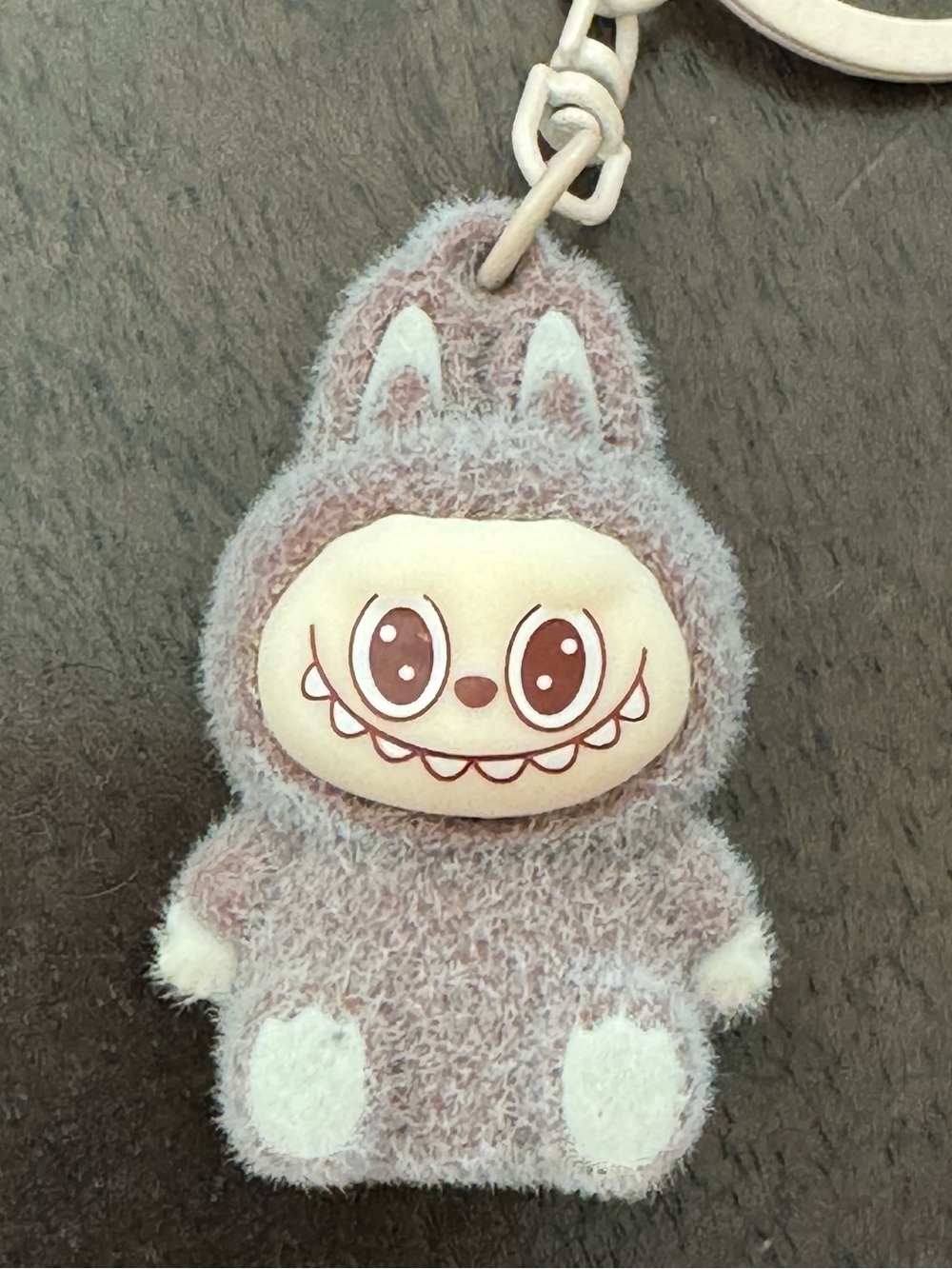 Brown Labubu Keychain (4cm) - Picture 2 of 6